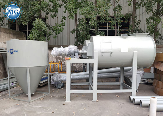 3-5T/H het Semi Automatische Droge Droge Mortier die van de Mortierproductielijn Materiaal mengen
