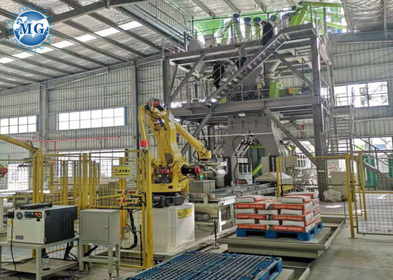 Duurzame hoge-efficiëntie droge mortelinstallatie met PLC-besturing voor de reparatie van mortelmengproductielijn