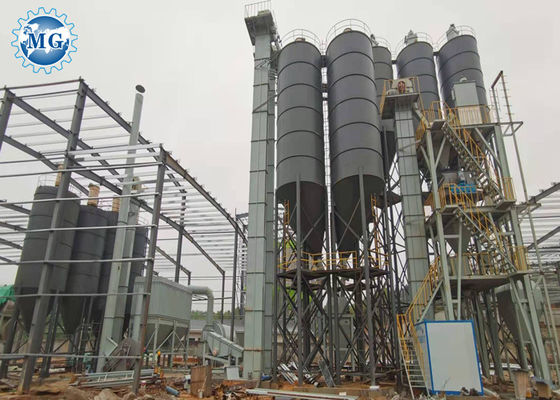 Flyash die Droge Mortierproductielijn 15T/H 90KW teruggeven