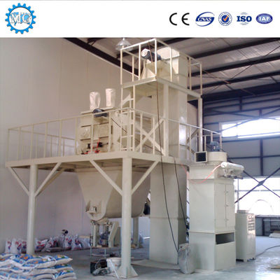 PLC-besturing Droog cementmixer Elektronisch weegsysteem met cement silo