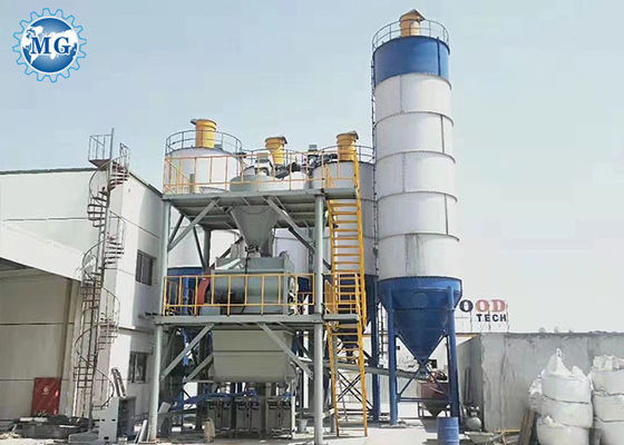 3-4t/h het Duurzame Droge Zand van de Mengelingsinstallatie en Cementmixer