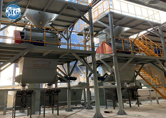 30T/H automatische het Voeden Droge Mortier het Mengen zich Machine voor Tegel het Zelfklevende Maken