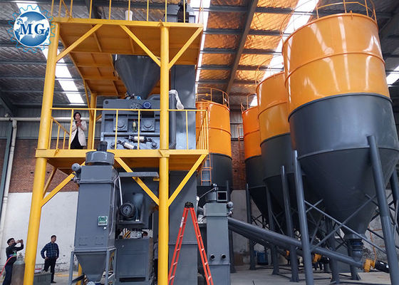 120KW het droge Mortierproductielijn 30t/H Automatische Wegen