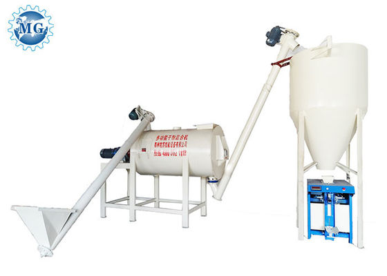 Droog het Mortiermateriaal van 25kw 4T/H 4m Hoogte voor Muurstopverf