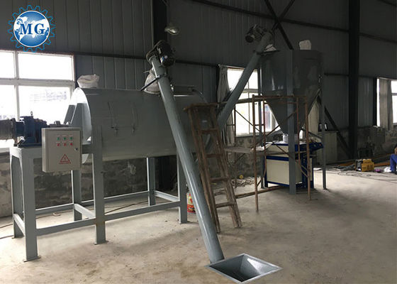 2-4T/H droog Mortierproductielijn met de Automatische Machine van de Klepverpakking