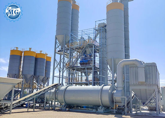 5-15T/H Industriële Drogere Machine Drie van het Trommel Roterende Zand Cilinder