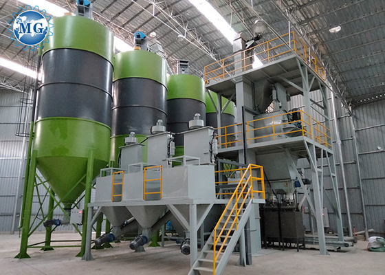 De automatische van de Productielijn Tweelingschachten van het Keramische tegel Zelfklevende Mortier Mixer van Agravic