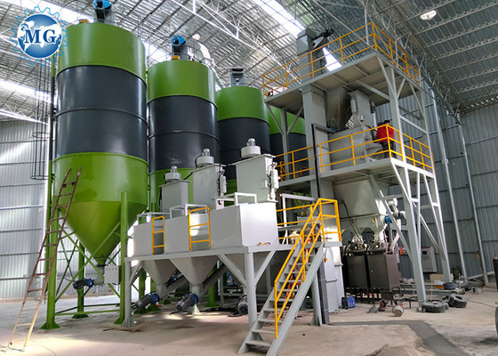 Duurzame Plc van de de Muurstopverf van het Controle Droge Mortier het Pleistermixer de Bouwproductie-installatie