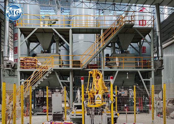Laag Investeringsgeld die 10-20 T/H Droge Mortierinstallatie voor zich Tegel het Zelfklevende Mengen verdienen