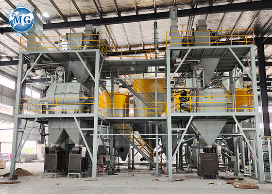 Van het het Zandcement van 120KW 10-30T/H Volledig Automatisch van de het Mortierinstallatie Droog de Mengelingsmateriaal